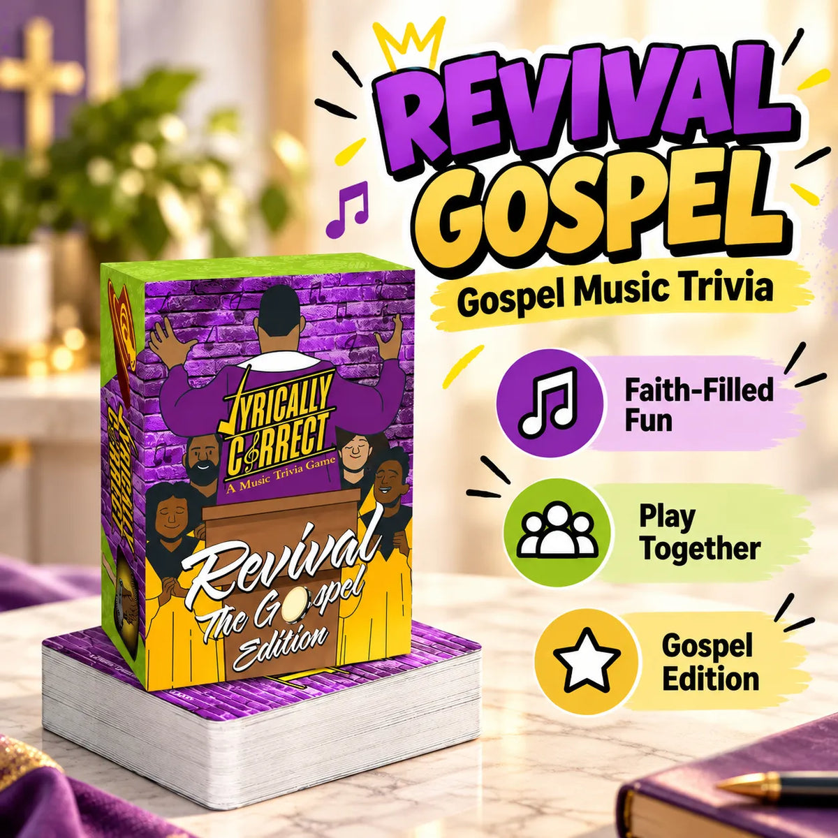 Music Trivia Card Game | 80s, 90s & 2000s Hits