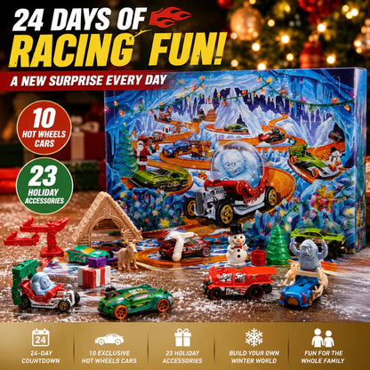 🎄🏎️2026 Holiday Advent Calendar – 24 Days of Racing Surprises &amp; Christmas Fun🚗