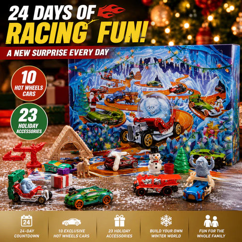 🎄🏎️2026 Holiday Advent Calendar – 24 Days of Racing Surprises &amp; Christmas Fun🚗