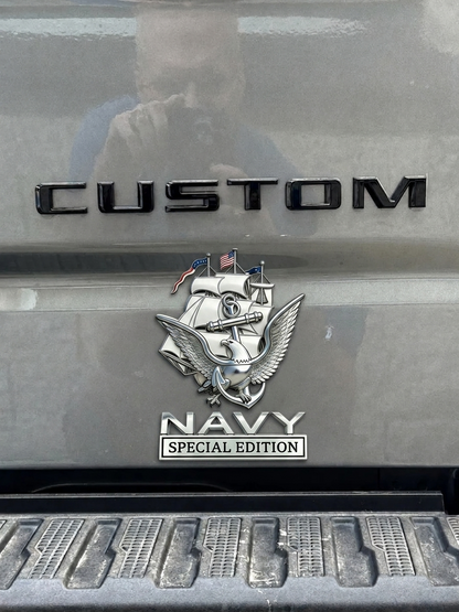 U.S. Navy Special Edition Metal Vehicle Badge, 🔥Buy 2 FREE SHIPPING