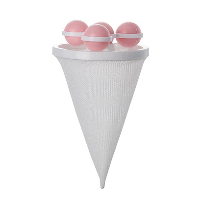 🥳2026 HOT SALE🥳💞50K+ SOLD!🧺🧼Floating Lint Mesh Bag – Catches hair & lint, reusable, protects washing machine & drain. 🚿✨