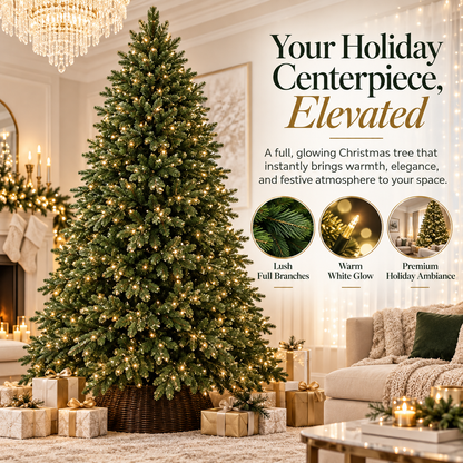 🎅Christmas String Lights – Warm White or Multicolor Holiday Tree Lights💖