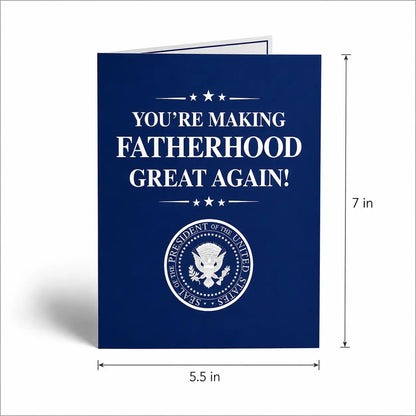 🎉Funny Fathers Day Card with Sound– The Gift Dad Won't Stop Playing! 📣😉