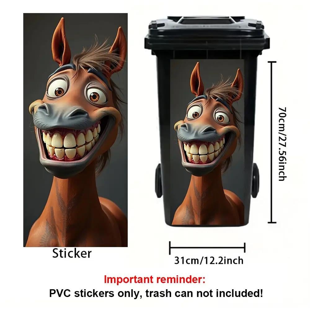 ✨Creative Cartoon Trash Can Sticker | 49% OFF Flash Sale Colourful DIY Decal