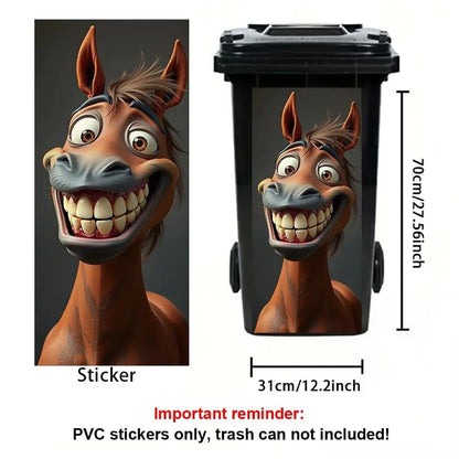 ✨Creative Cartoon Trash Can Sticker | 49% OFF Flash Sale Colourful DIY Decal