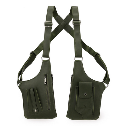 🎒 Concealed Carry Chest Holster Bag – Elevated Style