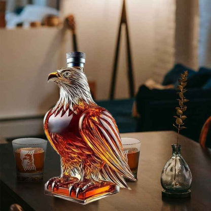 🦅Whiskey Bottle – A Masterpiece of Craftsmanship and Strength, Capturing the Spirit of Freedom in Every Detail