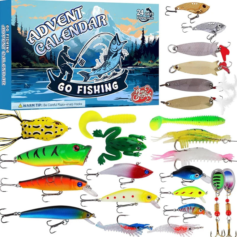 🎣 2026 Fishing Gear Advent Calendar🎅 - 24 Days of Fishing Surprises! 🎄