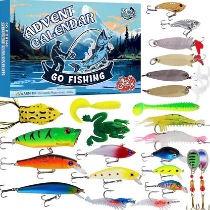 🎣 2026 Fishing Gear Advent Calendar🎅 - 24 Days of Fishing Surprises! 🎄