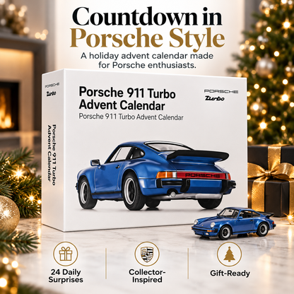 🎄 Porsche 911 Turbo Advent Calendar – 24 Days of Surprises