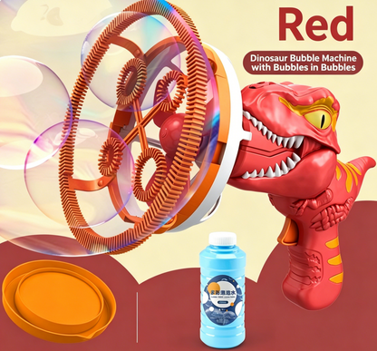 🦖Dinosaur Bubble Gun – Fun Bubbles, Happy Childhood