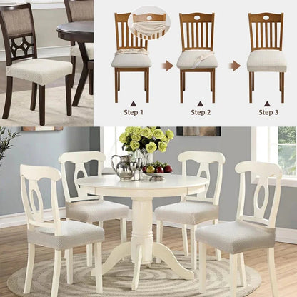 🎅🔥 Waterproof Jacquard Chair Covers! Durable, Stylish & Easy-Clean 🪑✨