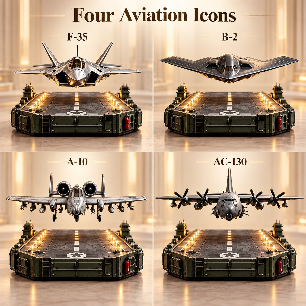 ✨50% OFF TODAY ✨ Magnetic Levitation Fighter Jet Model | 4 Iconic Aircraft to Choose From 🎯