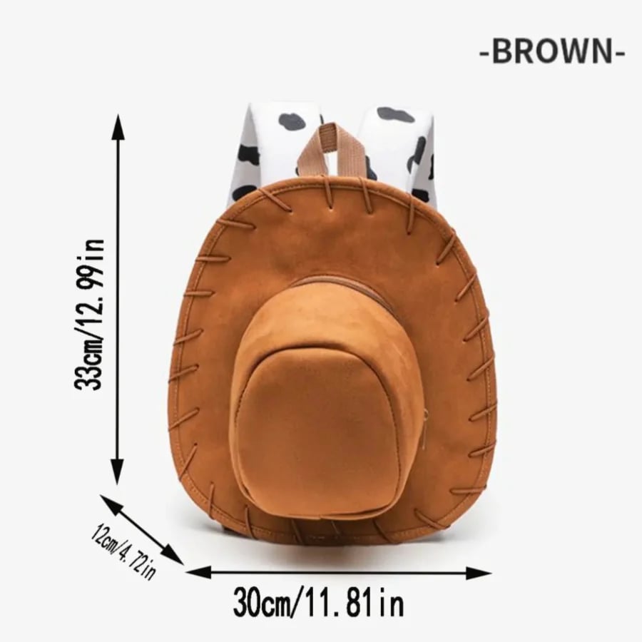 💥🏆Cowgirl Hat Backpack – Western Style Mini Backpack for Travel & Everyday Use