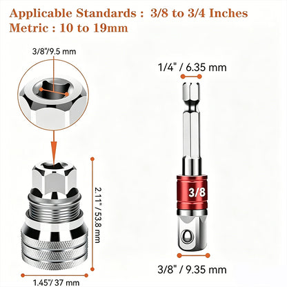 TODAY'S SPECIAL OFFER-50% OFF🔥 MULTI-FUNCTION UNIVERSAL SOCKET WRENCH TOOL - UNIVERSAL MAINTENANCE TOOL