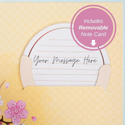 💖🎁2026 Mother's Day Card -3D Cherry Blossom Flower Bouquet Pop Up Card