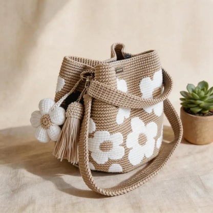 🌸NEW ARRIVAL LIMITED TIME OFFER ✨🌻Crochet Bucket Bag for Women——One tote. Endless summer vibes.🌼