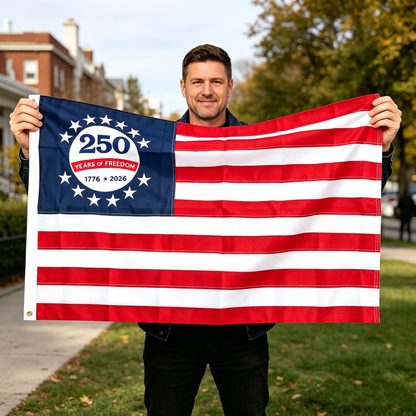 🔥Last Day 49% OFF - 🇺🇸 250th Anniversary Commemorative USA Flag (1776–2026)