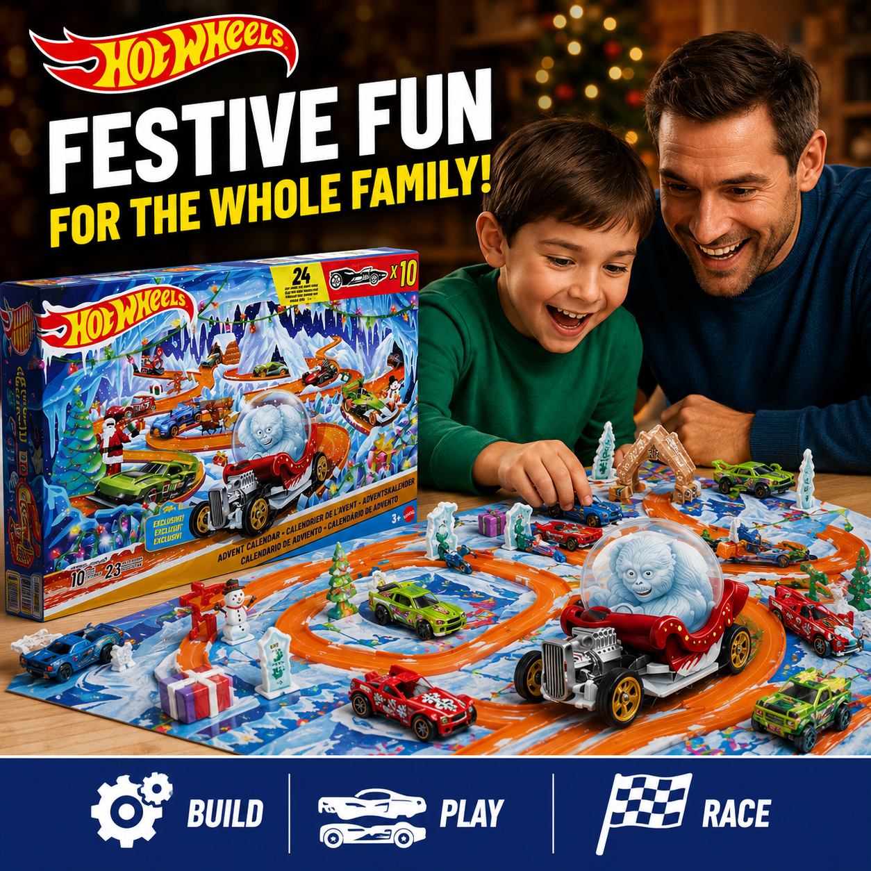 🎄🏎️2026 Holiday Advent Calendar – 24 Days of Racing Surprises &amp; Christmas Fun🚗