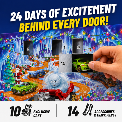🎄🏎️2026 Holiday Advent Calendar – 24 Days of Racing Surprises &amp; Christmas Fun🚗