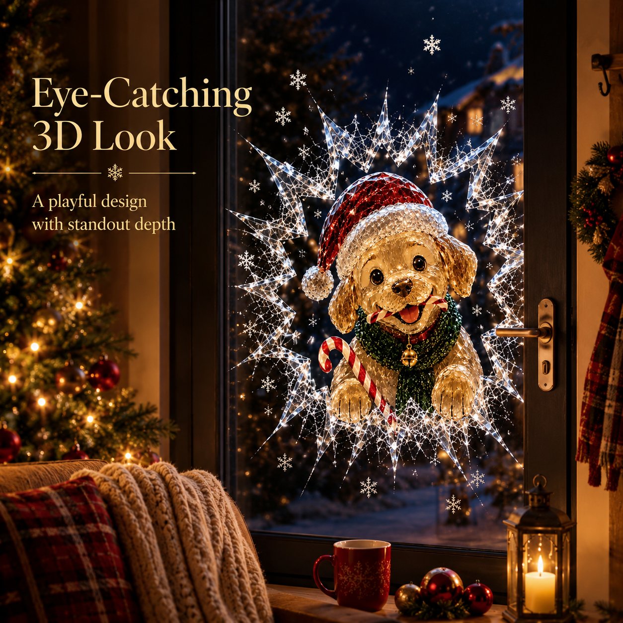 🔥Last Day 49% OFF - ❄️🎅🏼 2026 Christmas Window Decals