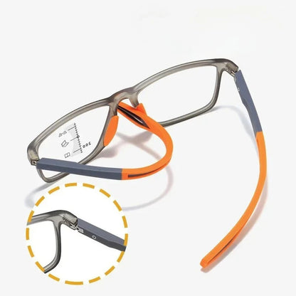 Anti-Blue Light Progressive Reading Glasses – Lightweight Multifocal Eyewear for Men & Women