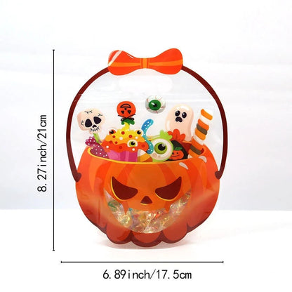 🔥Last Day 50% OFF - 🎃Halloween Bags Plastic Halloween Goodie Bags