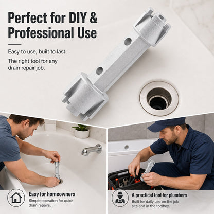 Tub Drain Removal Wrench