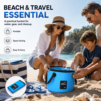 Portable Folding Water Storage Bucket🚰Your Go‐Anywhere Water Companion!!!