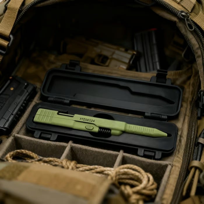 🔥Tactical Slide Action Ballpoint Pen