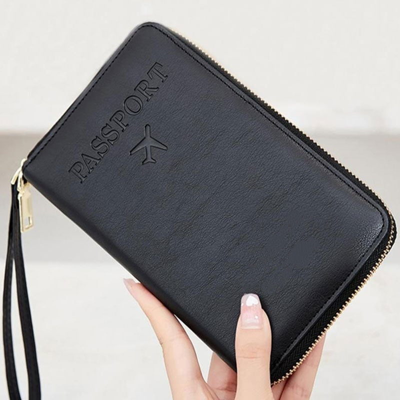 Multi-Functional RFID Passport Wallet