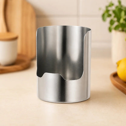 Thickened Stainless Steel Utensil Organizer, Rust Resistant Easy to Clean