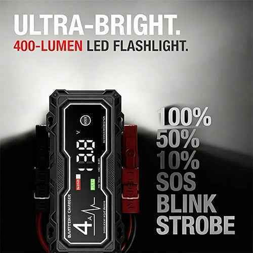 🔥Limited Time Flash Sale | 49% Off Free Shipping! Boost X GBX155 4250A Car Jump Starter For 10L Gas & 8L Diesel Engines