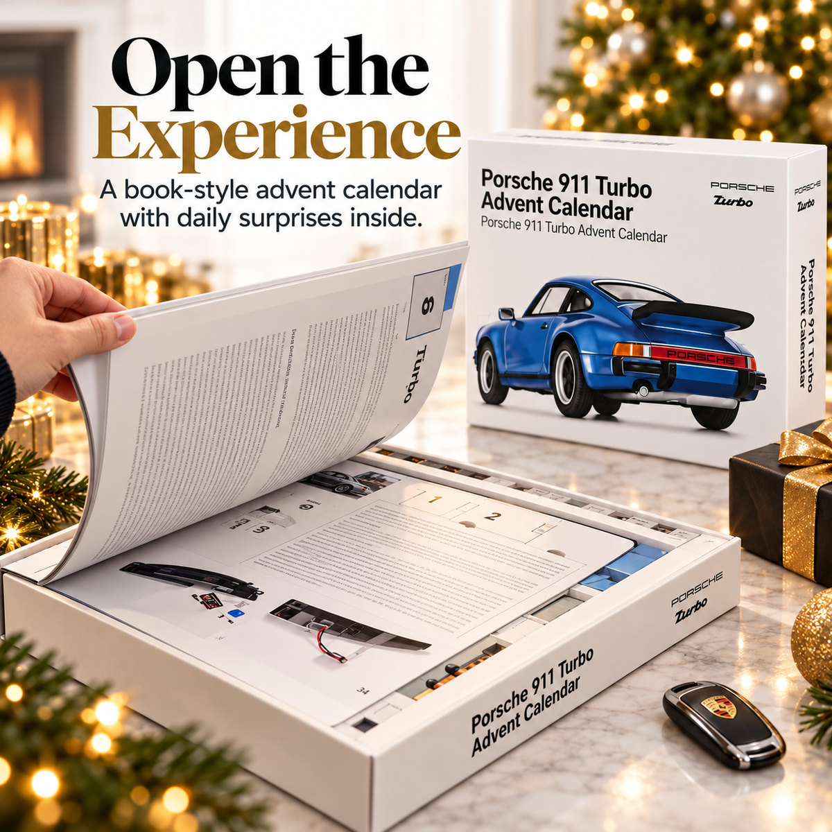 🎄 Porsche 911 Turbo Advent Calendar – 24 Days of Surprises