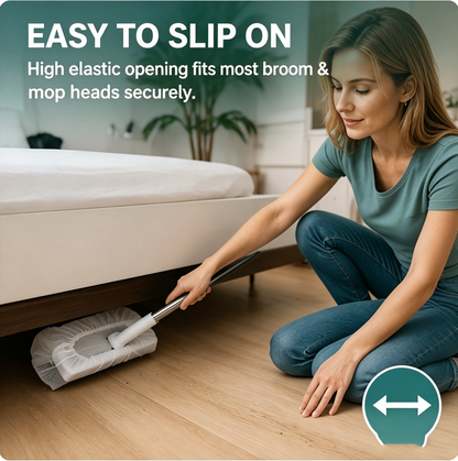🔥Bestseller | Disposable Broom Dust Cover(100pcs)