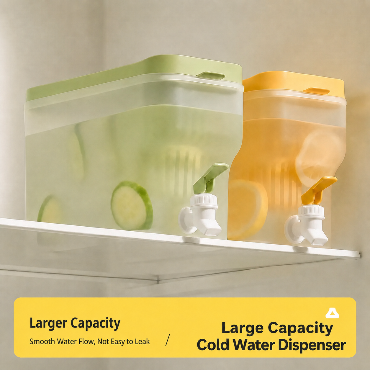 🍹4L Large Capacity Beverage Dispenser with Tap✅Great for family daily drinks, picnic & home party prep!
