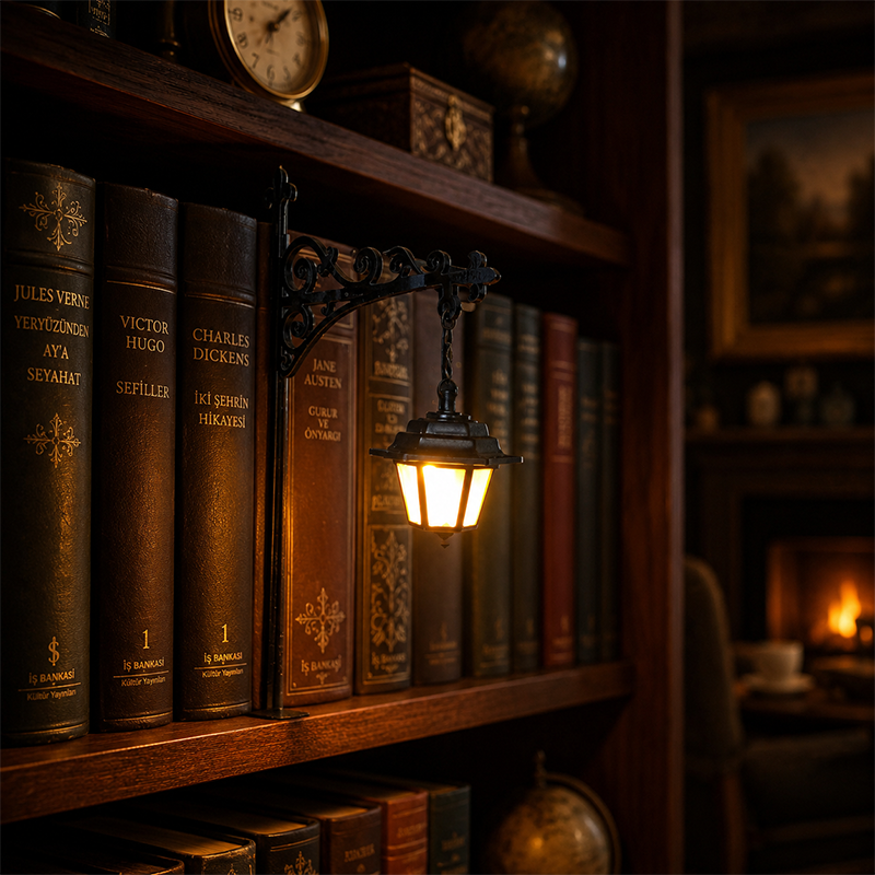 📚Library Lantern-Decorative Bookshelf Lighting