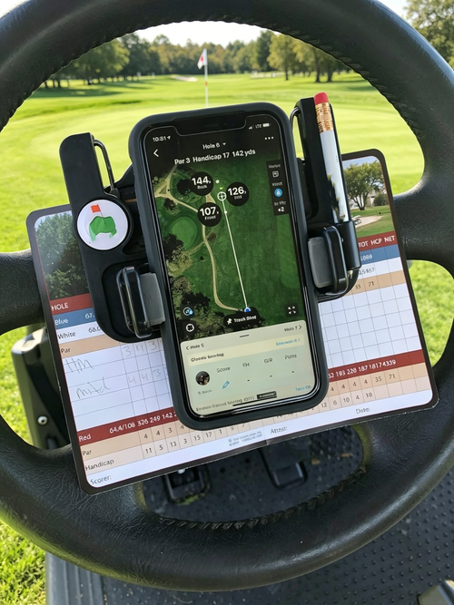 🔥2026 Hot Sale 49% off🌟⛳ Golf cart steering wheel phone holder