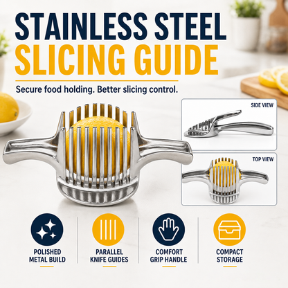 🍅 Kitchen Food Slicing Guide for Fruits & Vegetables 🔪