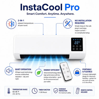 🔥Limited Discount🔥Ductless Portable Air Conditioners No Windows Needed(🌲U.S. Energy Savings Event🌲)