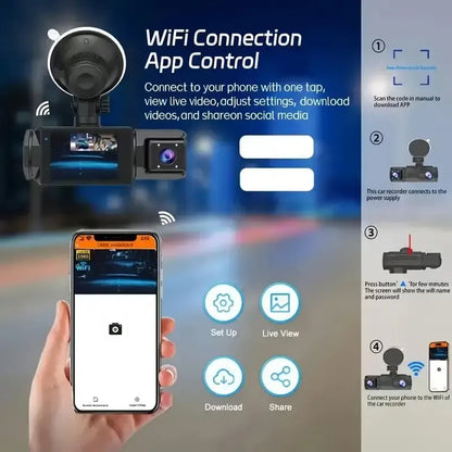 🔥Full View Car Dashcam System(The product does not include a memory card.)