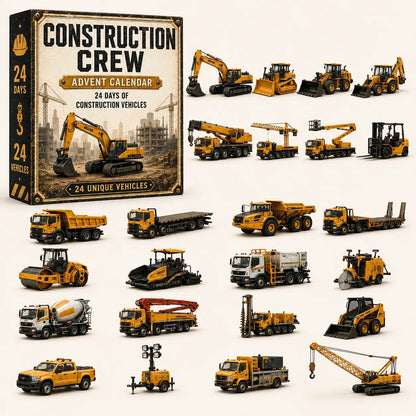 Build the Fleet Collection 24-Day Vehicle Advent Calendar Series | ✨A New Adventure Every Morning