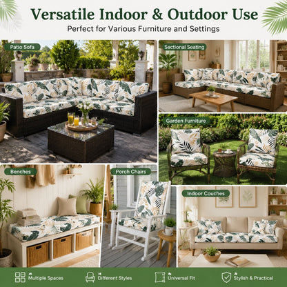 Outdoor Patio Sofa Cushion Covers 🛋️