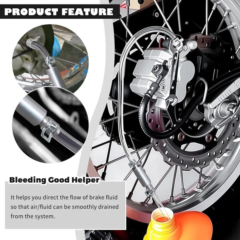 ⭐Car Brake Bleeder Hose Kit