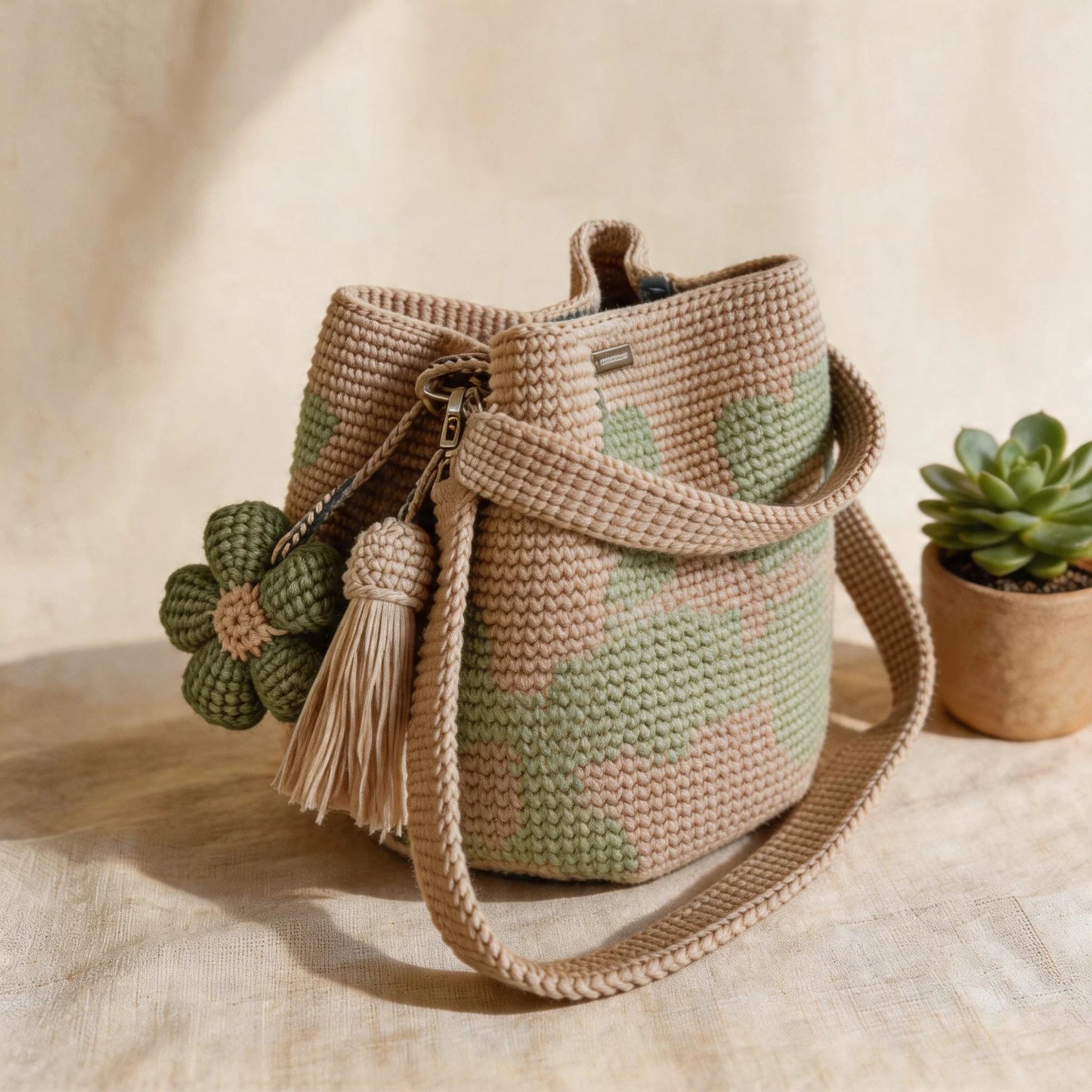 🌸NEW ARRIVAL LIMITED TIME OFFER ✨🌻Crochet Bucket Bag for Women——One tote. Endless summer vibes.🌼