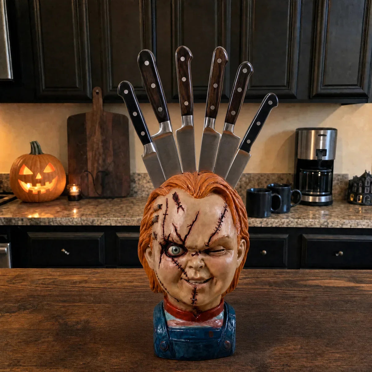 Horror Knife Blocks - HandCrafted By Me