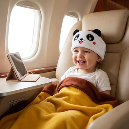 🔥LAST DAY 49% OFF -🎧 Kids’ Animal Bluetooth Sleep Headband Headphones