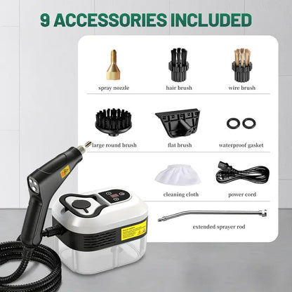 2500W Handheld High-Temperature Pressurized Steam Cleaner
