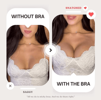 🔥Buy 2 Free Shipping🔥Push-up Sticky Bra – Waterproof & Sweat-proof, Portable, Reusable, Washable, Essential for Travel Women's Wear