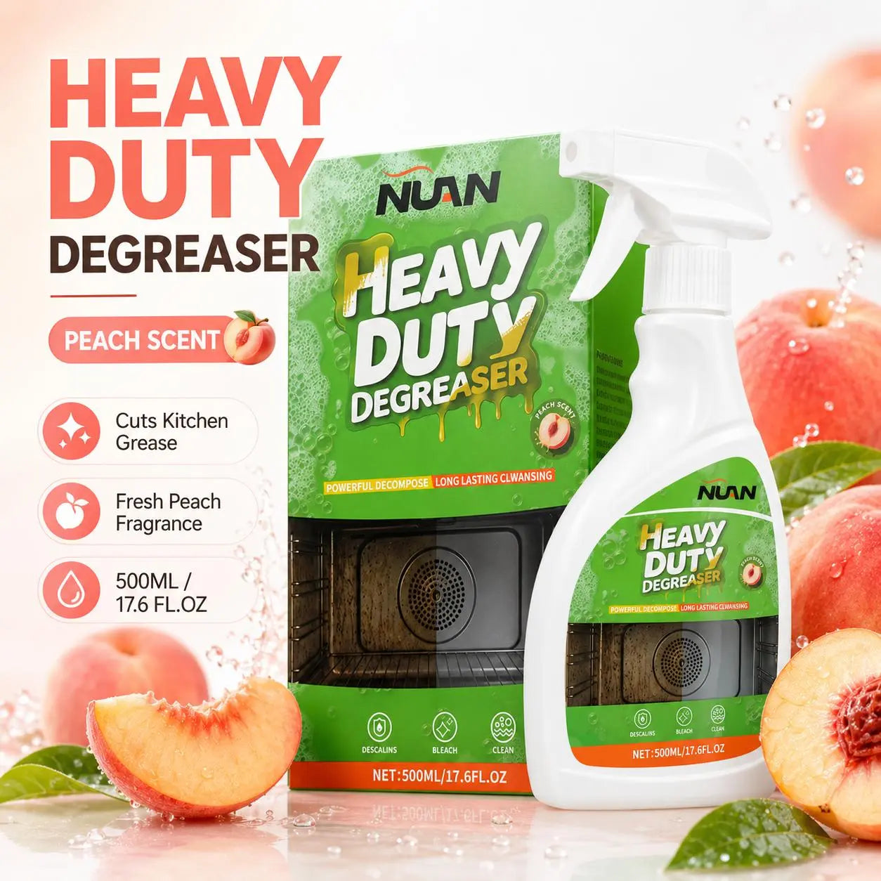Heavy Duty Kitchen Degreaser Spray 500ml